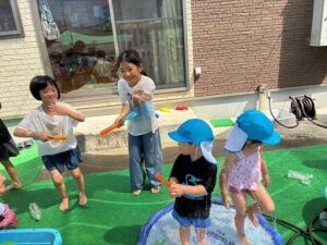 一日先生が来てくれました！