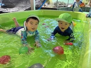 プールや制作を楽しんでいます🐟（花組）