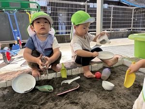 お芋堀りを見せてもらったよ😁✨（花組）